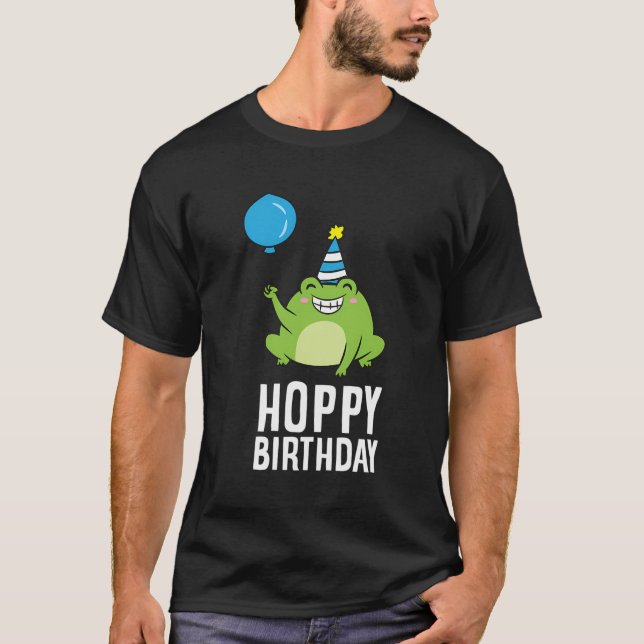 T-shirt Grenouille Anniversaire Présente Joyeuse Grenouill (Devant)