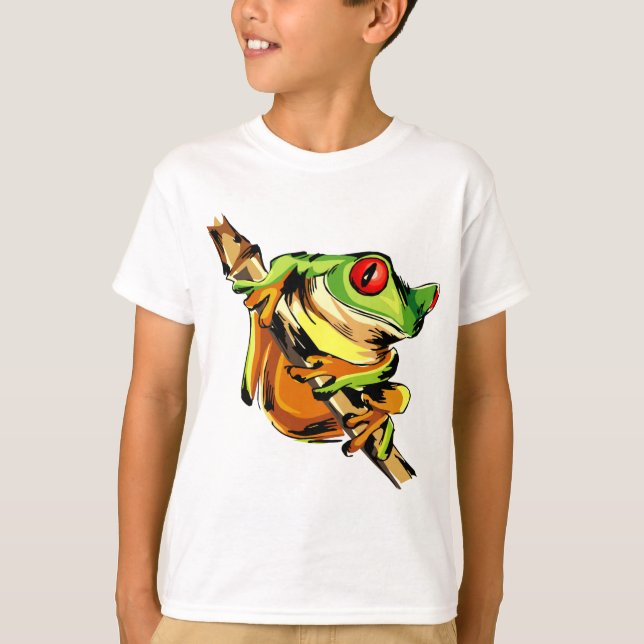 T-shirt grenouille arborescente (Devant)