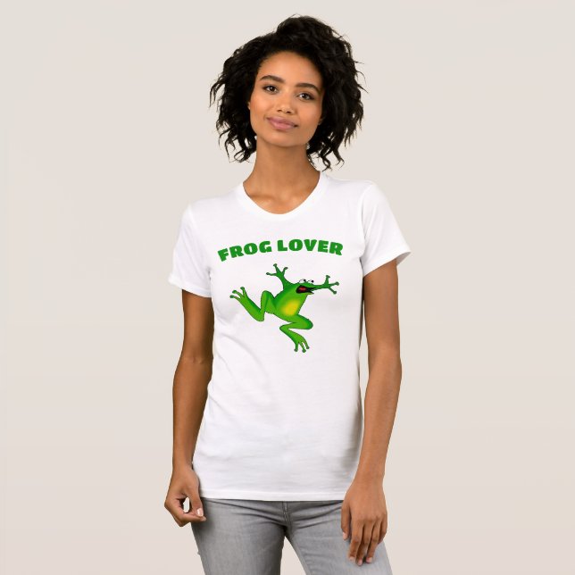 T-shirt grenouille-arbre (Devant entier)