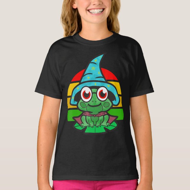 T-shirt grenouille Assistant Coucher de soleil (Devant)