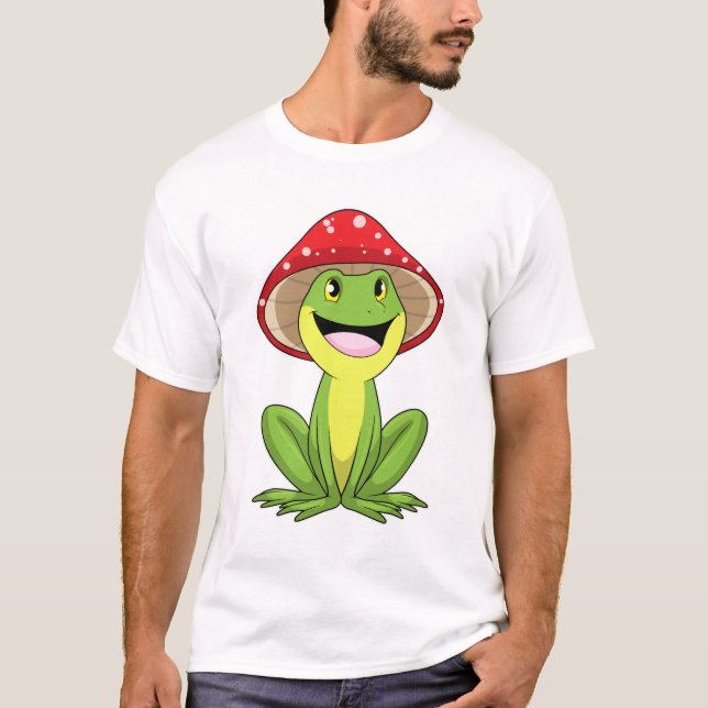 T-shirt Grenouille au champignon (Devant)