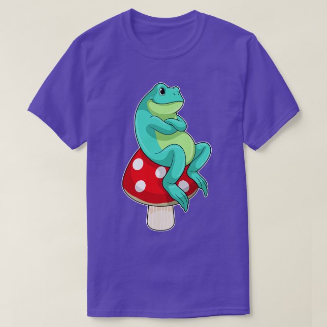 T-shirt Grenouille au champignon (Design devant)