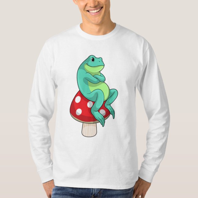 T-shirt Grenouille au champignon (Devant)