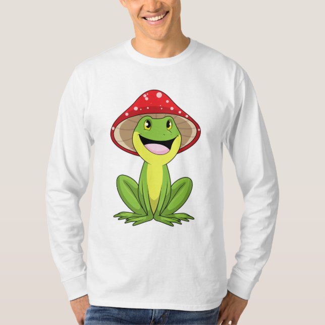 T-shirt Grenouille au champignon (Devant)