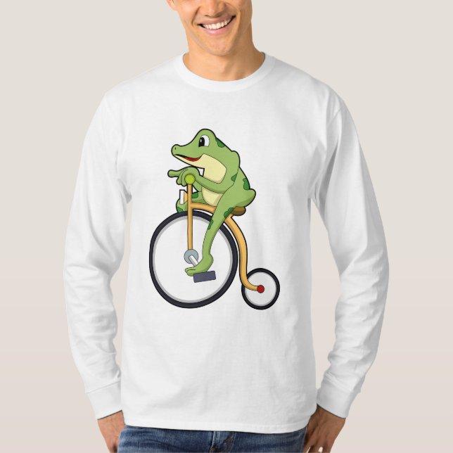 T-shirt Grenouille au cirque avec vélo.PNG (Devant)
