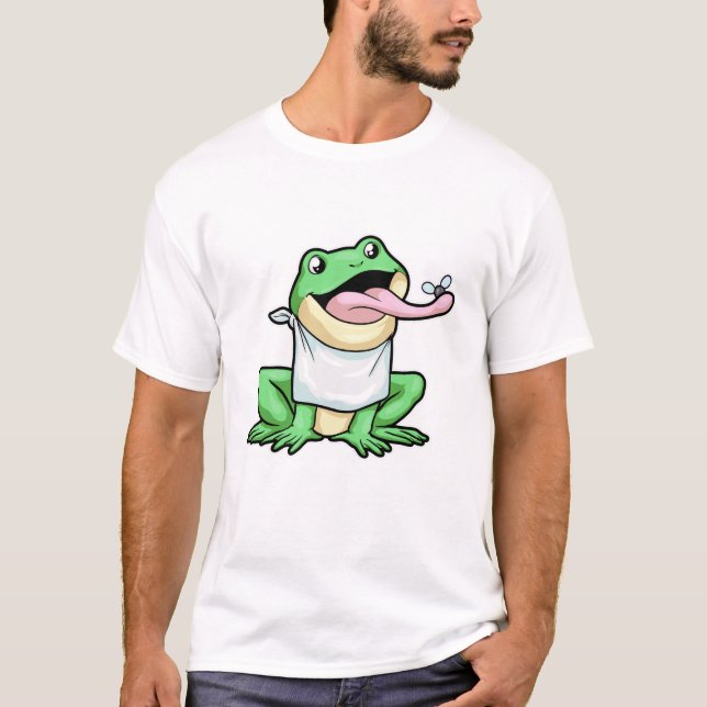 T-shirt Grenouille au coléoptère (Devant)