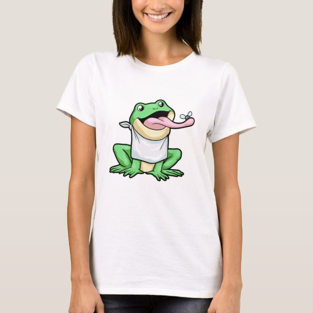 T-shirt Grenouille au coléoptère (Devant)