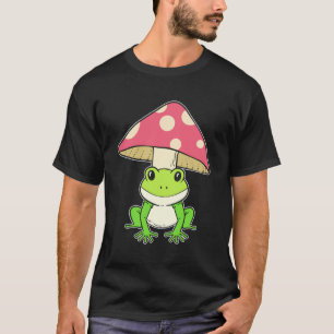 T-shirt Grenouille aux champignons Mycologue