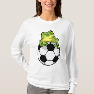 T-shirt Grenouille avec balle de football