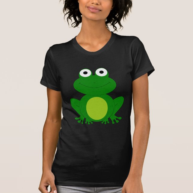 T-shirt Grenouille avec du charme de bande dessinée (Devant)
