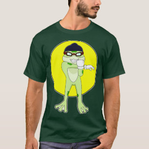 T-shirt Grenouille avec lunettes de natation
