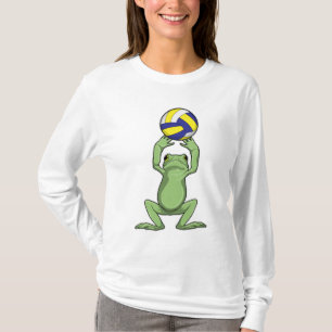 T-shirt Grenouille avec volleyball