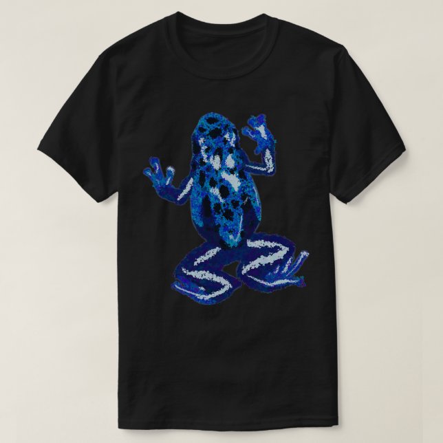 T-shirt Grenouille bleue (Design devant)