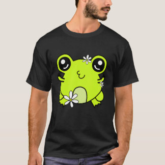 T-shirt Grenouille boudeuse et montrant le doigt d'honneur