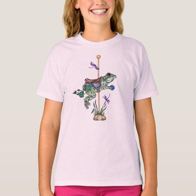T-shirt Grenouille carrousel (Devant)