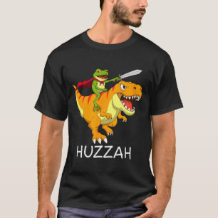 T-shirt Grenouille Chevalier Huzzah Mème Et Drôle De Dinos