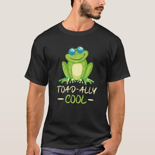 T-shirt Grenouille cool (Devant)