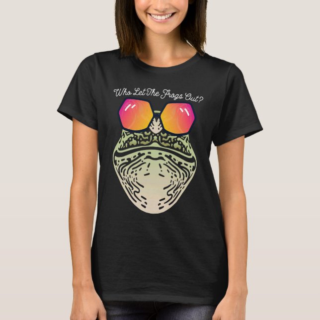 T-shirt Grenouille Cool grenouille grenouille (Devant)