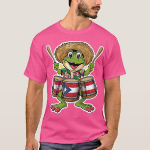 T-shirt Grenouille Coqui de Porto Rico Taino Boricua