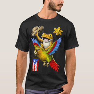 T-shirt Grenouille Coqui Portoricaine