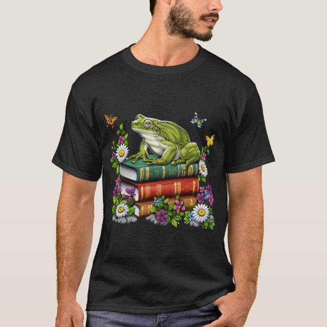 T-shirt Grenouille Cottagecore (Devant)