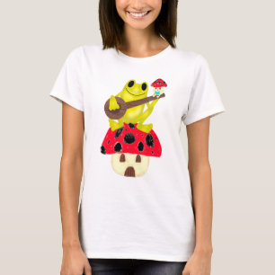 T-shirt Grenouille Cottagecore esthétique Goblincore Champ