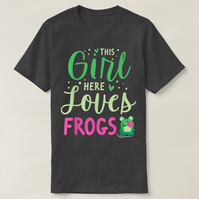 T-shirt Grenouille crapaud Conte de fée Amphibiens (Design devant)