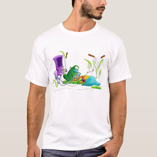 T-shirt Grenouille d'anesthésie (Devant)