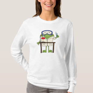 T-shirt Grenouille dans le laboratoire de la Science