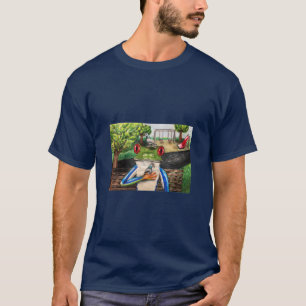 T-shirt Grenouille Dans Le Parc T-