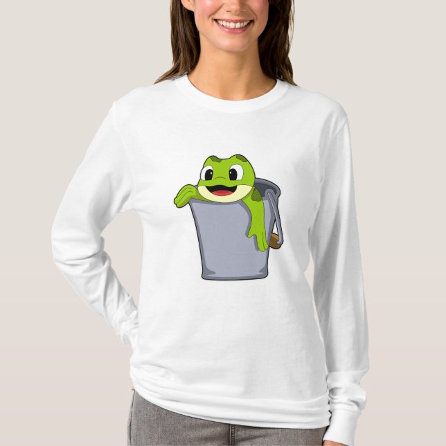 T-shirt Grenouille dans le seau (Devant)