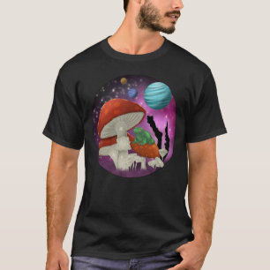 T-shirt grenouille dans l'espace