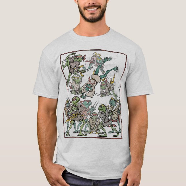 T-shirt Grenouille de Bataille (Devant)