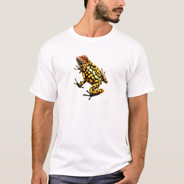 T-shirt Grenouille de dard d'imitateur de Dendrobates (Devant)