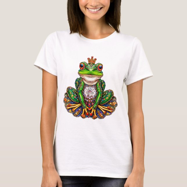 T-shirt Grenouille de dessin animé (Devant)