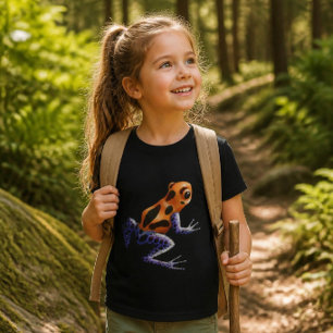 T-shirt Grenouille de fléchettes empoisonnées Graphique de