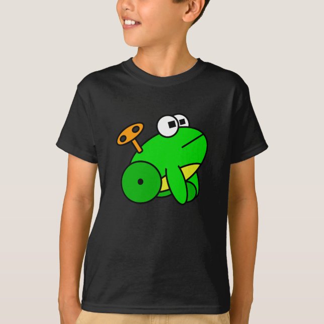 T-shirt Grenouille de jouet (Devant)