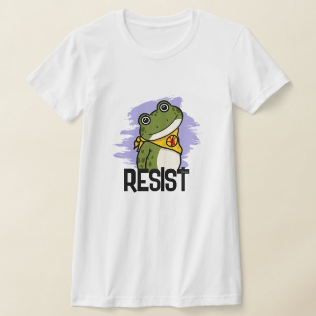 T-shirt Grenouille de la liberté (Poser)