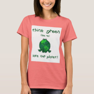 T-shirt Grenouille De l'environnement jour des terres