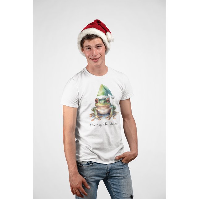 T-shirt Grenouille de Noël, coutume (Créateur téléchargé)