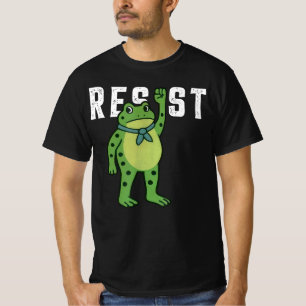 T-shirt Grenouille de Résistance de Portland pour Hommes e