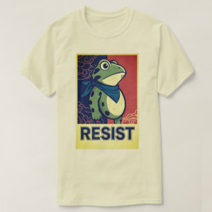 T-shirt Grenouille de résistance Portland Manifestation de
