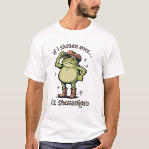 T-shirt Grenouille de santé mentale drôle Shenanigan