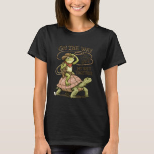 T-shirt Grenouille de sarcasme Cowboys Tortue En Route Obt