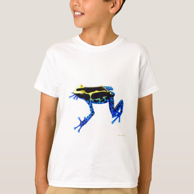 T-shirt Grenouille de teinture de flèche de poison (Devant)