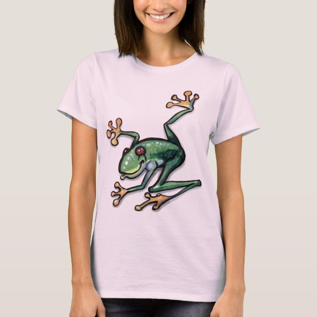 T-shirt Grenouille des arbres (Devant)
