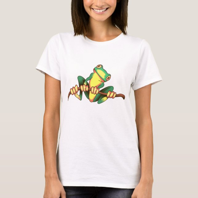 T-shirt Grenouille des arbres (Devant)