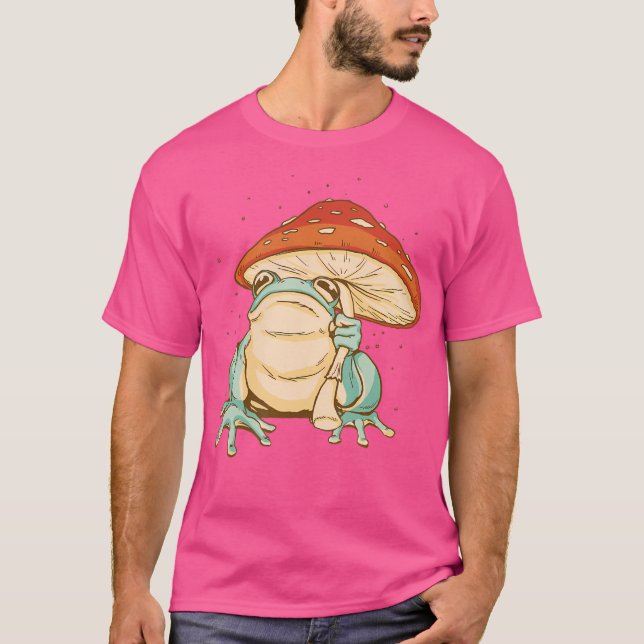 T-shirt Grenouille des champignons (Devant)