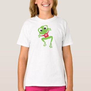 T-shirt Grenouille d'hiver, Grenouille mignonne, Grenouill