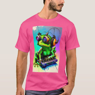 T-shirt Grenouille DJ poisonnante